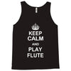 keep calm play flute Tank Top