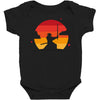 Samurai Sunset Baby Bodysuit