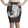 fish color Pencil Skirts