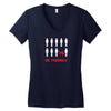 Be Yourself Women's V-Neck T-Shirt