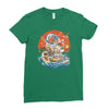 japanese world Ladies Fitted T-Shirt