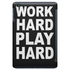 work out play hard funny iPad Mini
