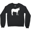 staring horse Crewneck Sweatshirt