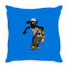 shaun boarder Throw Pillow
