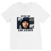 send me location khabib V-Neck Tee