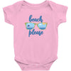 Beach Please Baby Bodysuit