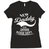 New Daddy 2018 Rokie Dept. Ladies Fitted T-Shirt