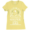 Golfer Dad Ladies Fitted T-Shirt