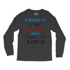 father is a son's first hero Long Sleeve Shirts