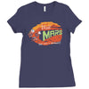 visit mars Ladies Fitted T-Shirt