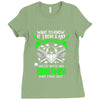 Want To Know If There Is L fe After Death Mess With My Brother And Fin Ladies Fitted T-Shirt