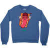 cool hotdog Crewneck Sweatshirt