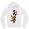 Pride Floral Zipper Hoodie
