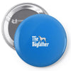 the dogfather dalmatian white Pin-back button