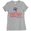 trump for president 2016 make america great again Ladies Fitted T-Shirt