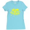 zelda link hylian shield triforce splat Ladies Fitted T-Shirt