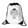 queens are born in may (2) Drawstring Bags