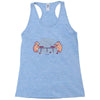 bear pong! Racerback Tank