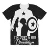 I'm Just A kid From Brooklyn All Over Women's T-shirt