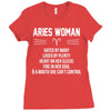 Aries Woman Ladies Fitted T-Shirt
