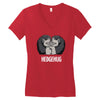 hedgehug Women's V-Neck T-Shirt
