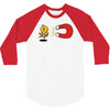 khaki chick magnet 3/4 Sleeve Shirt