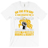 on the 8th day god created the redhead because someone had to have bra T-Shirt