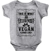 Awesome Vegan Baby Bodysuit