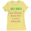 July Girls Ladies Fitted T-Shirt
