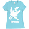patrick spongebob Ladies Fitted T-Shirt
