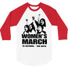 Women's March Protest 3/4 Sleeve Shirt
