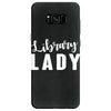 library lady Samsung Galaxy S8 Case