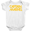 captain marvel 6 Baby Bodysuit