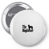 the dogfather labradoodle Pin-back button