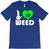 i love weed fun T-Shirt
