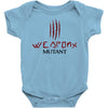 Weapon X Mutant  Wolverine Baby Bodysuit