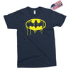 batman dying bleeding logo Exclusive T-shirt