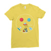 Space Lie Ladies Fitted T-Shirt
