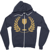 drinking logo Zipper Hoodie