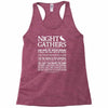 night's watch vow got christmas Racerback Tank