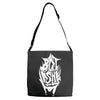 bat for lashes Adjustable Strap Totes