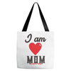 love mom Tote Bags