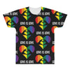 Love is Love Heart All Over Men's T-shirt