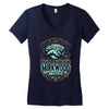 mirkwood merlot Women's V-Neck T-Shirt