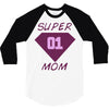 super mom 01 3/4 Sleeve Shirt