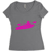 kayak chick Women's Triblend Scoop T-shirt