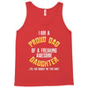 I'm A Proud Dad Of A Freaking Awesome daughter Tank Top