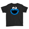 Cookie Monster Face Youth Tee