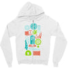 time machines Zipper Hoodie