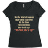 women Women's Triblend Scoop T-shirt